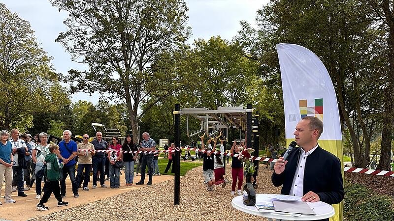 Er&ouml;ffnung des Mehrgenerationenparks in Hammelburg
