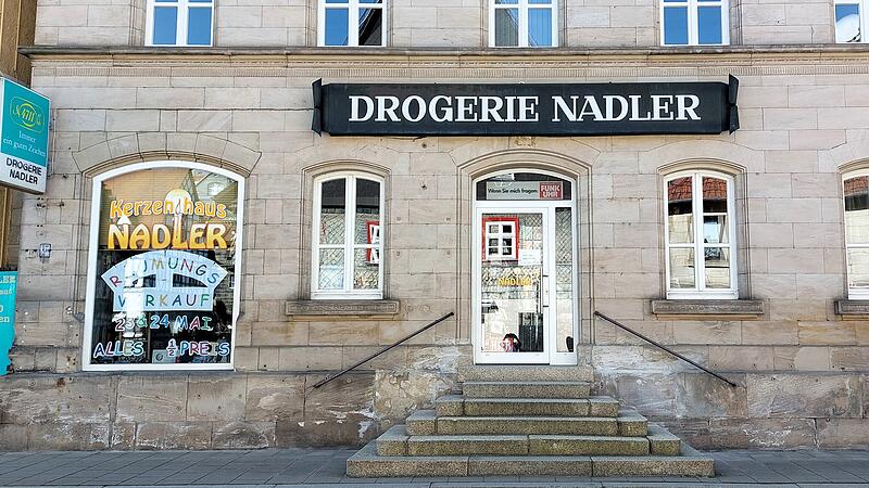 Die Drogierie Nadler schlie&szlig;t endg&uuml;ltig - R&auml;umungsverkauf am 23. und 24. Mai