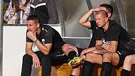 Keine leichte Zeit durchlebt der FC Stockheim und sein Trainer Markus Schlund (links). Am Sonntag (13 Uhr) geht es im Heimspiel gegen den TSV  Hirschaid.