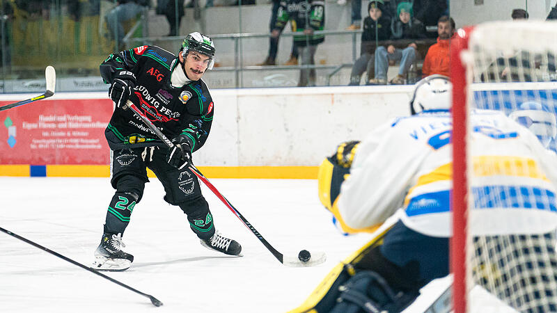 Bestens aufgelegt war die vierte Reihe der H&ouml;chstadt Alligators um Roman Zap.