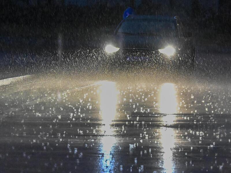 Am Dienstagabend ist ein heftiges Gewitter durch Stadt und Landkreis Bamberg gezogen.