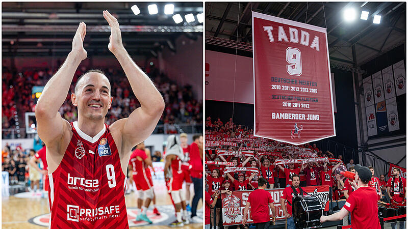 Die Sektion S&uuml;dblock hatte vor einem Jahr bei der Verabschiedung von Karsten Tadda bereits ein Banner mit seinem Trikot hochgezogen. Am 10. Mai folgt das offizielle Trikot.