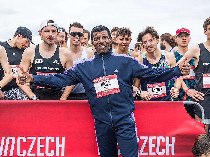 Lauf-Ikone Haile Gebrselassie