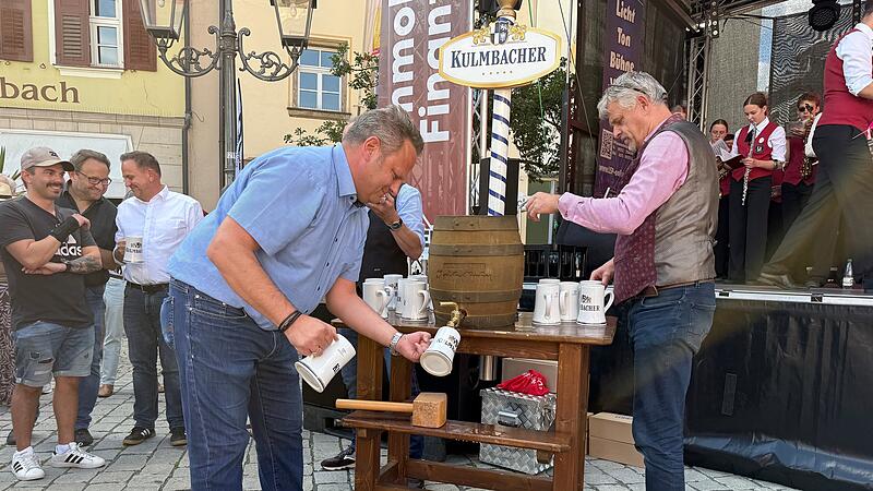 Altstadtfest Bieranstich