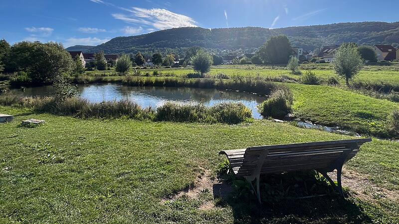 Selbst die pralle Sonne ist um diese Jahreszeit mittags in Ebermannstadt gut auszuhalten.