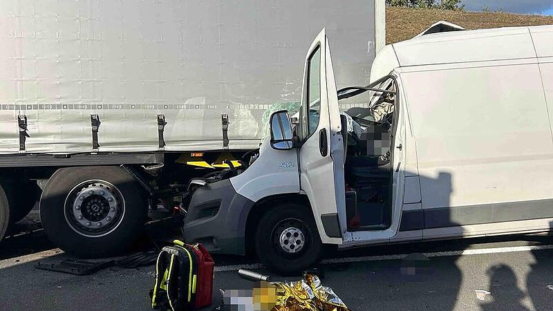 A3 bei Schlüsselfeld: Mann (25) bei Unfall schwer verletzt A3 bei Schlüsselfeld: Mann (25) bei Unfall schwer verletzt