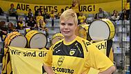 Sie steht dem HSC-Fanclub „Veste Nord“ vor und ist seit dieser Saison Fanbeauftragte der Coburger: Verena Langguth. Seit acht Jahren feuert die 25-Jährige den Zweitligisten regelmäßig bei Heim- und Auswärtsspielen an.