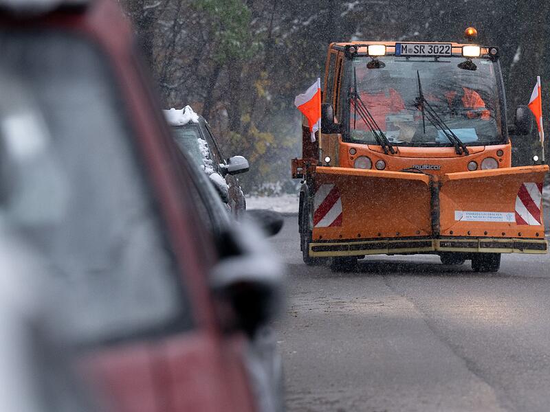 Winterwetter in M&uuml;nchen