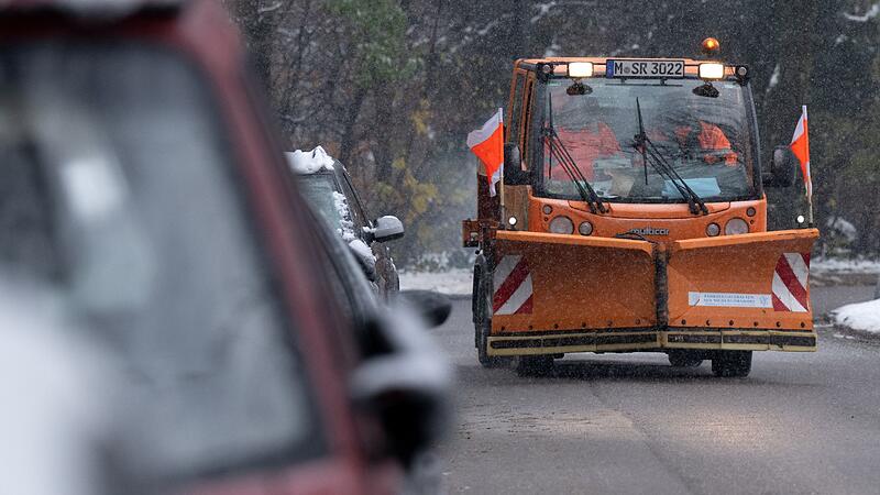 Winterwetter in M&uuml;nchen