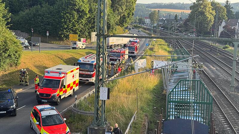 Kronach: Bahnarbeiter stirbt bei Rangierarbeiten