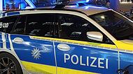 Polizei Wagen Nacht Bayern