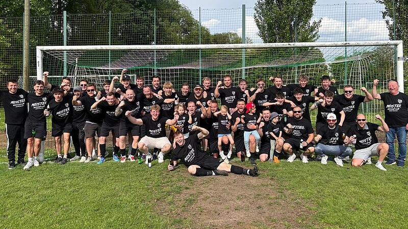 Nach einem Jahr wieder zur&uuml;ck in der Kreisliga: Die SG Niederf&uuml;llbach/Grub, der Meister in der Kreisklasse 1.