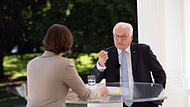 ZDF-Sommerinterview mit Bundespr&auml;sident Steinmeier