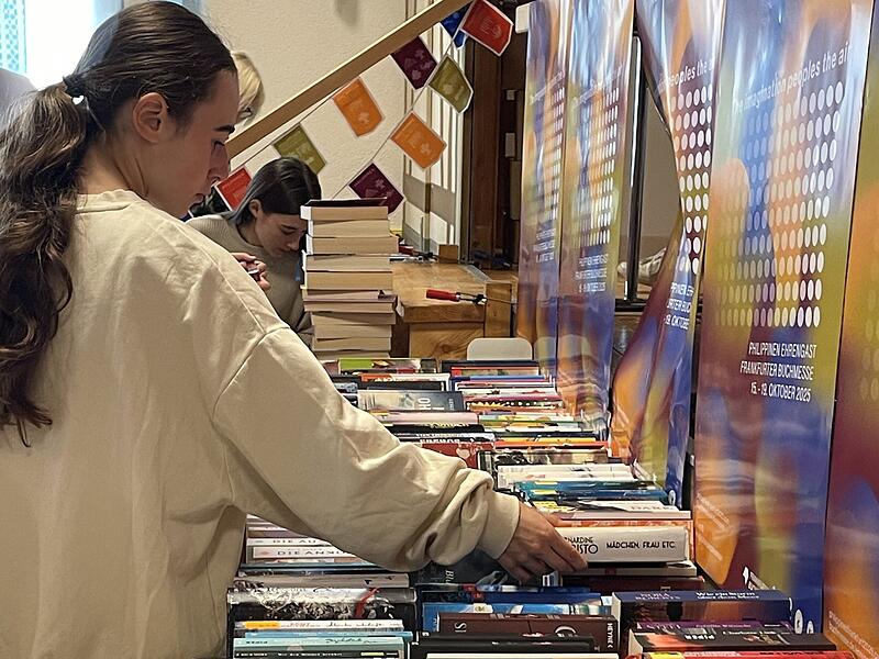 Bücherflohmarkt Ramsthal Buchmessenfest Ramsthal