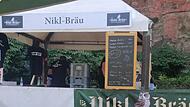 So sah der Stand der Nikl-Bräu aus Pretzfeld auf dem Nürnberger Bierfest aus.Forchheim & Fränkische Schweiz