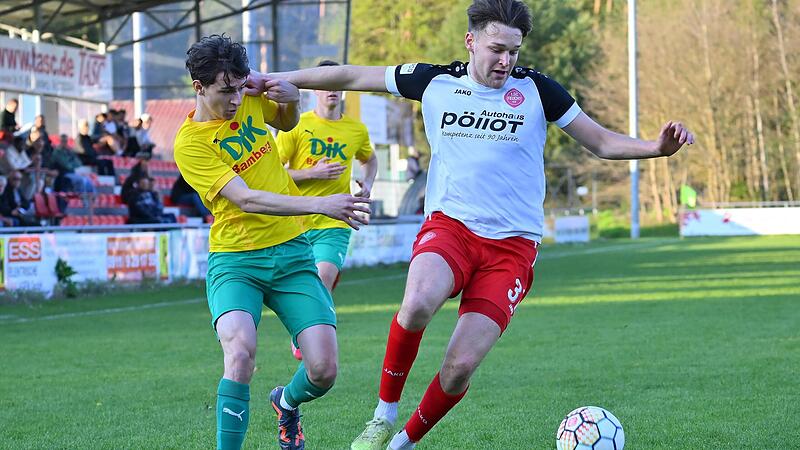 Fußball, Bayernliga: DJK Bamberg verliert gegen SC Feucht mit 1:2