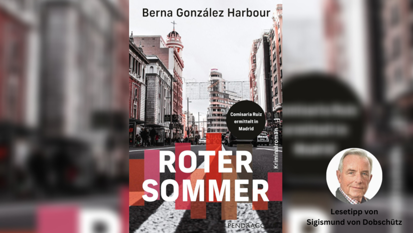Das Cover von Berna Gonzalez Harbours Deb&uuml;troman &bdquo;Roter Sommer&ldquo;.