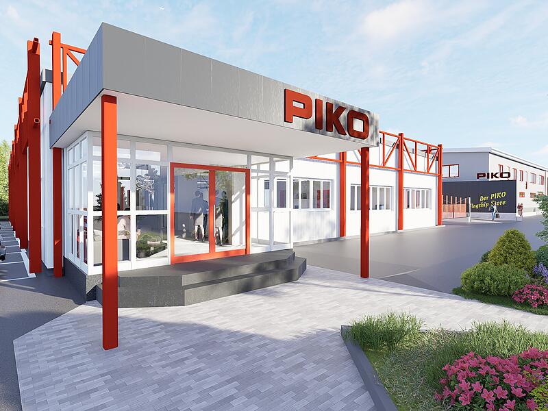 So soll das neue Kundencenter von Piko in Sonneberg aussehen.