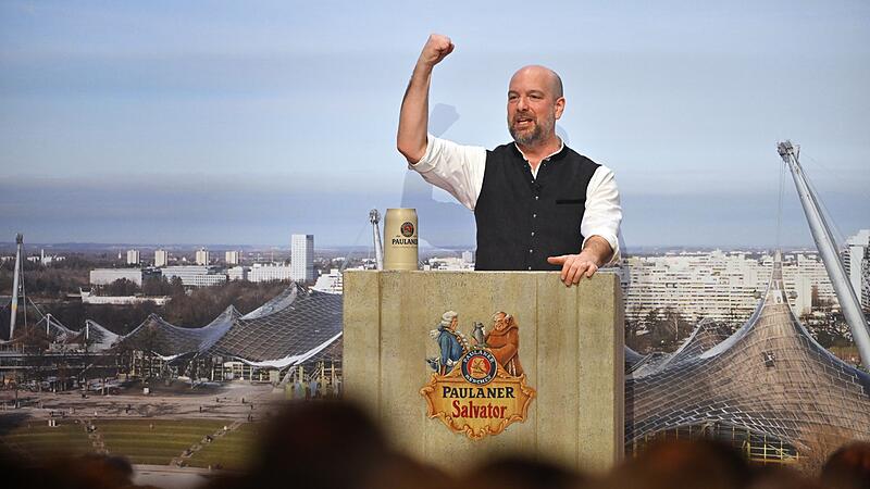 Starkbieranstich auf dem M&uuml;nchner Nockherberg