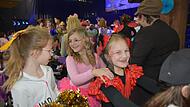 Die Kinder hatten – wie hier in Mainleus – beim Fasching viel Spaß.