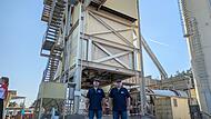 Heiko (l.) und Michael Erard sind Brüder. Sie kümmern sich um das Asphaltmischwerk in Münnerstadt. Heiko (l.) und Michael Erard sind Brüder. Sie kümmern sich um das Asphaltmischwerk in Münnerstadt.