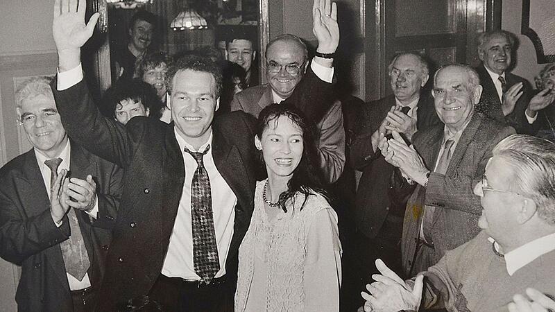 OB Frank Rebhan in Neustadt: 30 Jahre Dienst-Jubil&auml;um