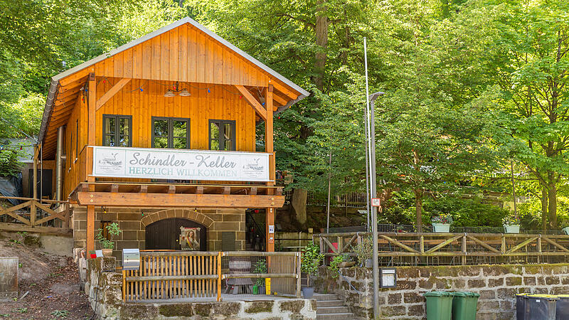 Der Schindlerkeller im Forchheimer Kellerwald.