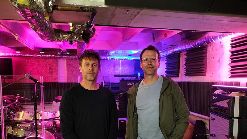 Chris Feldner (links) und Steffen Bönig wollen mit ihrem Rampenlicht-Festival auch auf fehlende Probe- und Auftrittsmöglichkeiten für Bamberger Bands hinweisen.
