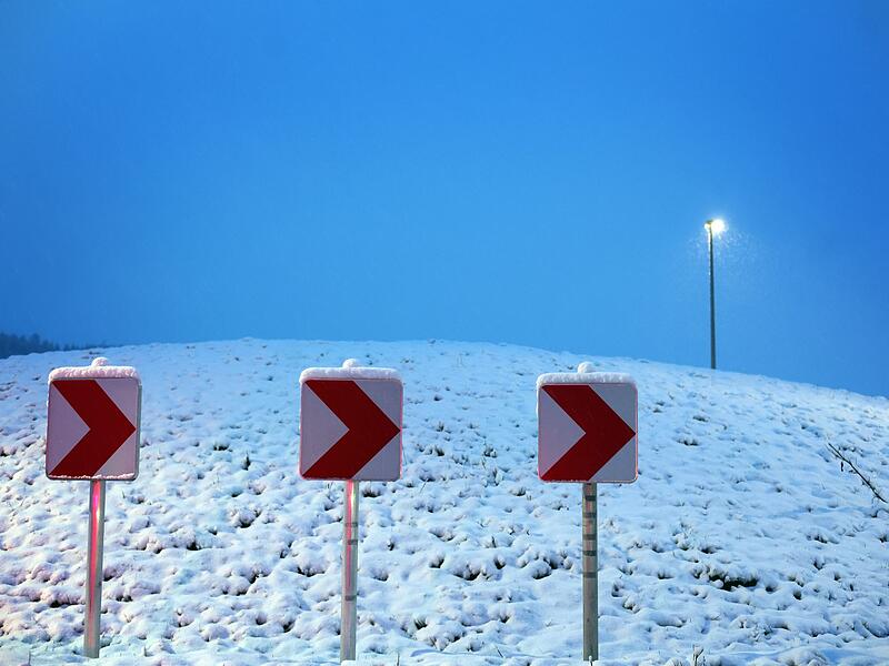 Neuschnee im S&uuml;den