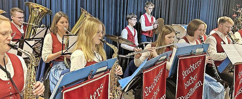 Die Leichtersbacher Musikanten.