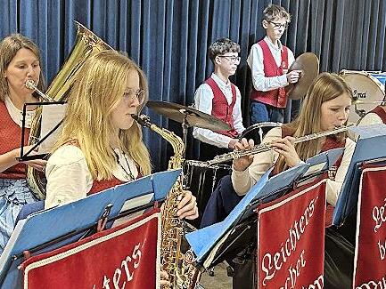 Die Leichtersbacher Musikanten.
