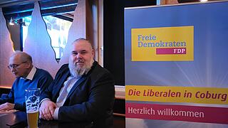 Oliver Ramm blickt gelassen auf das Ende des Wahlkampfes. Er sei nicht aufgeregt, hofft aber dennoch auf den Einzug seiner Partei. „5,5 oder 6 Prozent wären doch perfekt“, sagt er.