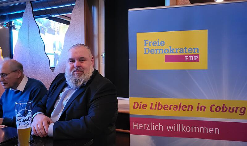 Oliver Ramm blickt gelassen auf das Ende des Wahlkampfes. Er sei nicht aufgeregt, hofft aber dennoch auf den Einzug seiner Partei. „5,5 oder 6 Prozent wären doch perfekt“, sagt er.