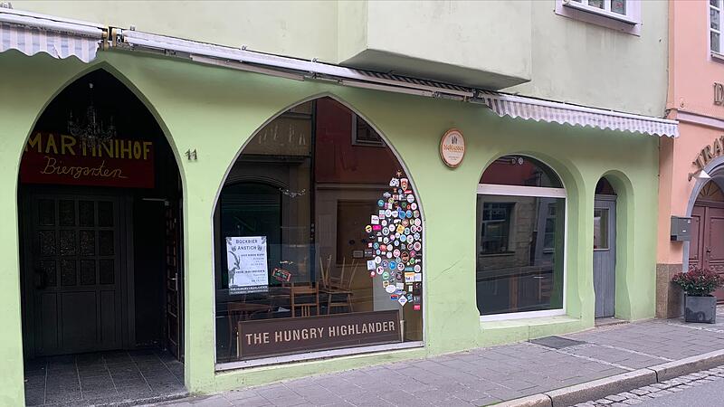 Den &bdquo;Hungry Highlander&ldquo; in der Steingasse in Coburg gibt es seit 1997.