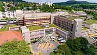 Das Klinikum Coburg aus der Vogelperspektive