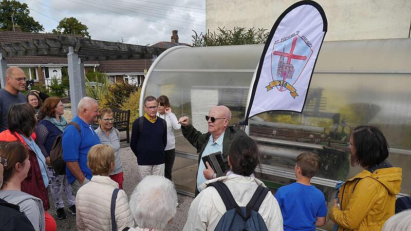 Brückenauer Delegation zur Städtepartnerschaft in Kirkham und Chester.