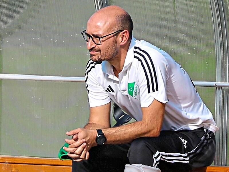 Frederic Martin, Trainer des SV Friesen, denkt, es braucht nun einen Bundestrainer mit Demut. Archiv/Heinrich Weiß Frederic Martin, Trainer des SV Friesen, denkt, es braucht nun einen Bundestrainer mit Demut. Archiv/Heinrich Weiß