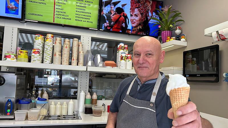Samba-Eis in CoburgBauarbeiten rund ums Globe Coburg Beim Eis-Center von Guido Michielin in der Herrngasse in Coburg gibt es – wie jedes Jahr zum Samba-Festival – wieder Caipirinha-Eis.
