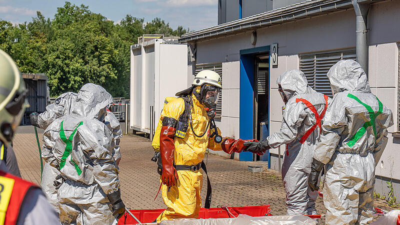 Breitengüßbach: Zwei Verletzte bei Chemie-Unfall Breitengüßbach: Zwei Verletzte bei Chemie-Unfall