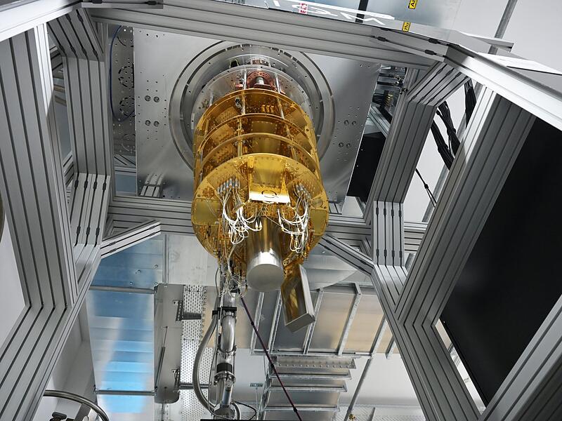 Inbetriebnahme des Quantencomputers