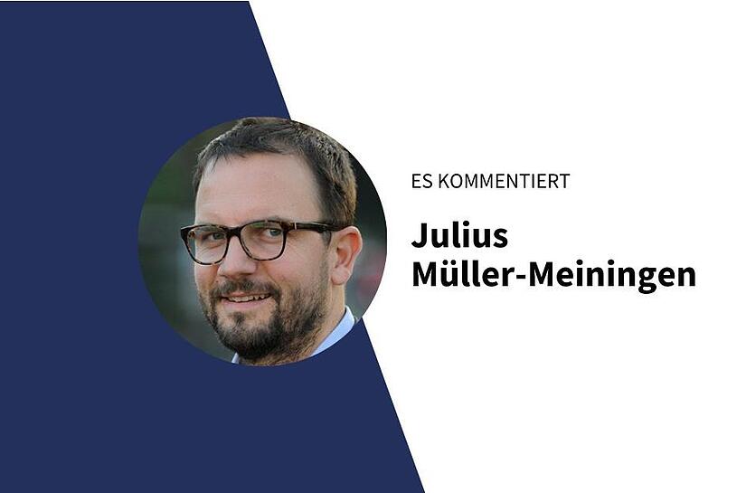 Redakteur Julius M&uuml;ller-Meiningen interpretiert den Auftritt von Papst Leo am Karfreitag.