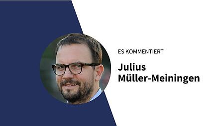 Redakteur Julius M&uuml;ller-Meiningen interpretiert den Auftritt von Papst Leo am Karfreitag.