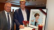 Vermissen Barbara Stamm und auch ihre sozialpolitische Strahlkraft: CSU-Chef Markus Söder und Markus Ferber, Vorsitzender der Hanns-Seidel-Stiftung bei einer Gedenkveranstaltung in München. Vermissen Barbara Stamm und auch ihre sozialpolitische Strahlkraft: CSU-Chef Markus Söder und Markus Ferber, Vorsitzender der Hanns-Seidel-Stiftung bei einer Gedenkveranstaltung in München.