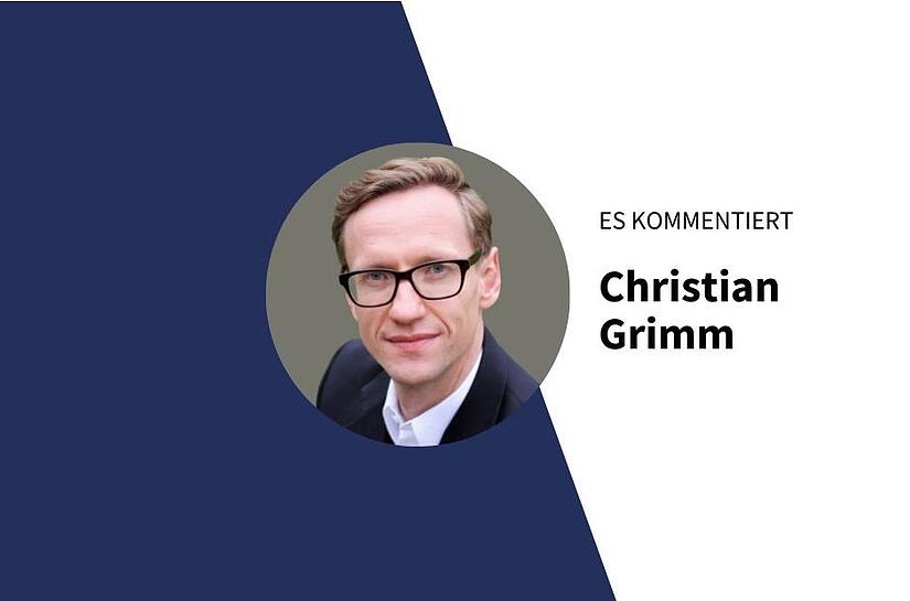 Redakteur Christian Grimm kommentiert.