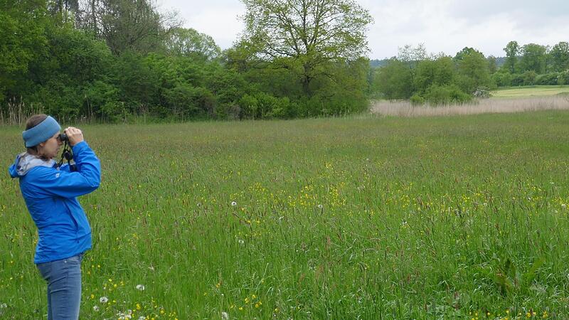 Marion Müller wirft mehr als einen Blick ins Aurachtal.