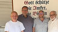 Sie geh&ouml;ren zum neuen Vorstand bei den Freien W&auml;hlern in M&uuml;nnerstadt; unser Bild zeigt (von links) G&uuml;nter Scheuring, Andreas Tr&auml;gner, Ansgar Beck und Leo Pfennig.