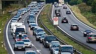 Stau auf der A8 in Bayern Stau auf der A8 in Bayern