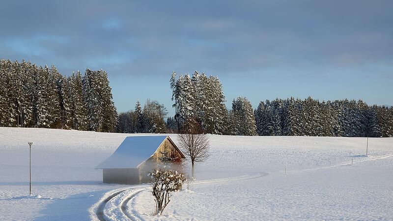 Abendliche Winterlandschaft Abendliche Winterlandschaft