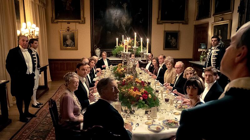 Auf Downton Abbey gibt es ein Essen f&uuml;r den K&ouml;nig.