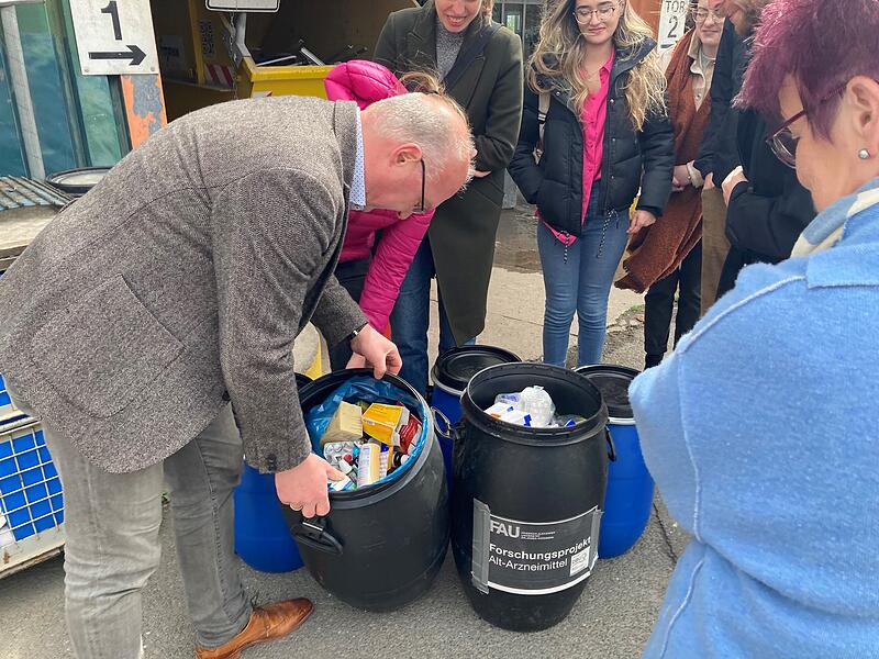 FAU-Projekt zum Medikamenten RecyclingFAU-Projekt zum Medikamenten Recycling